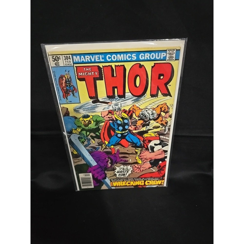 Sealed The Mighty Thor 304 Marvel Comics Var Vs Wrecking Crew Asgard 1981